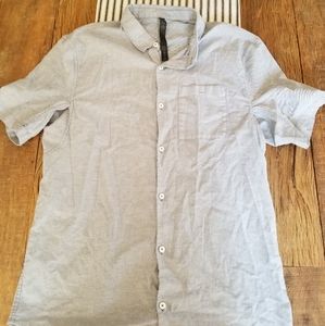 Lululemon short sleeve button up